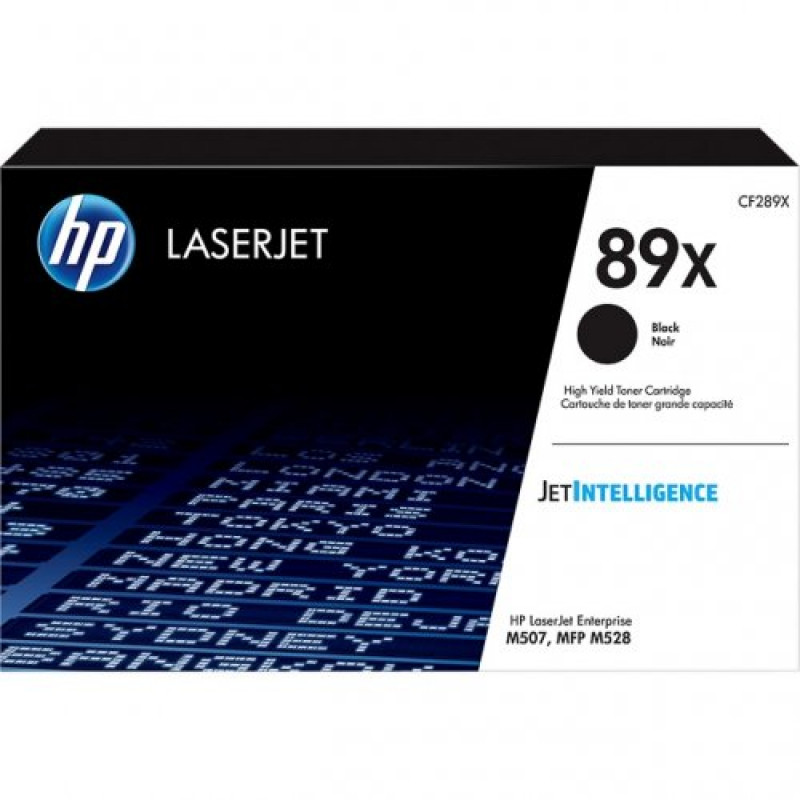 Tonera kasete HP CF289X, melna, 10k