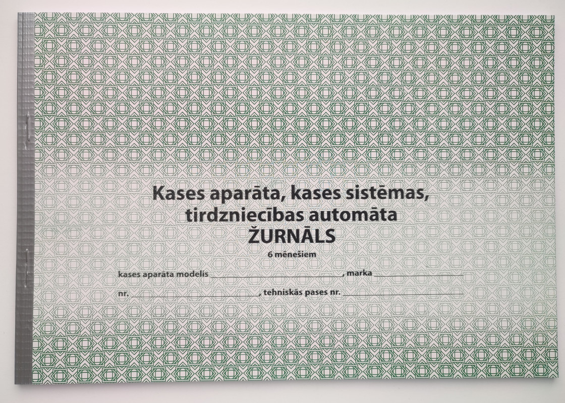 Kases žurnāls (elektron) 6 mēnešiem