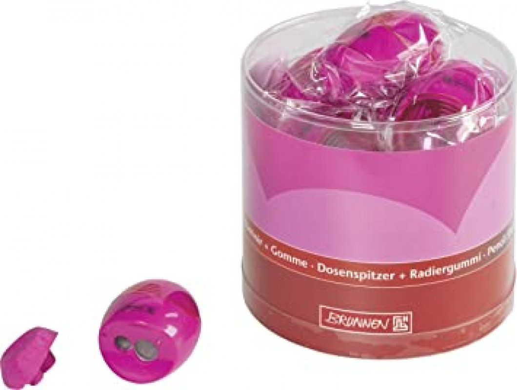 Zīmuļu asināmais un dzēšgumija Colour, rozā