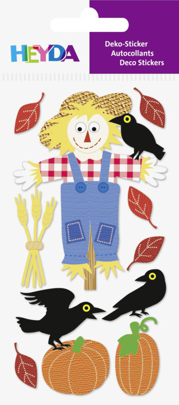 Dekoratīvas uzlīmes 1 loksne Putnubiedēklis Heyda