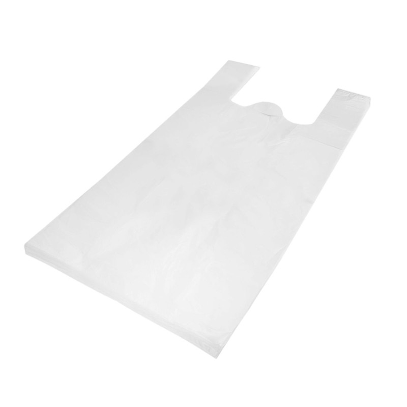 Maisi ar rokturiem 44x25x90cm 50 µm balti 25 gab.