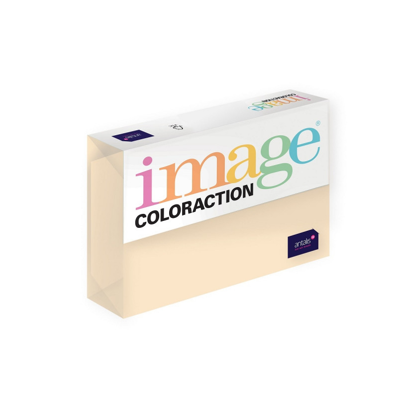 Krāsains papīrs A4 80 g/m² 1 loksne krēmkrāsas Image