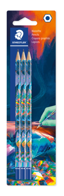 Zīmulis HB 3gab. Staedtler