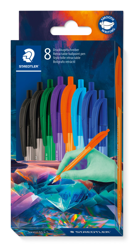 Lodīšu pildspalvu 8gab. komplekts Staedtler