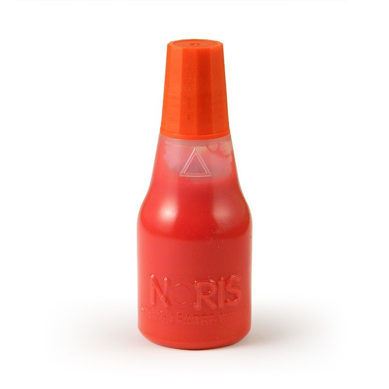 Zīmogu tinte 25ml sarkana Noris
