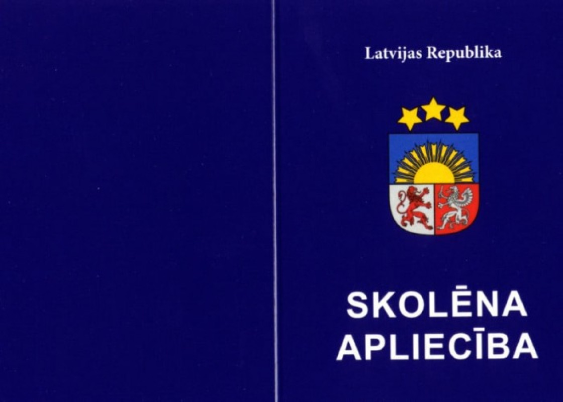 Skolēna apliecība 1.-4. klasei
