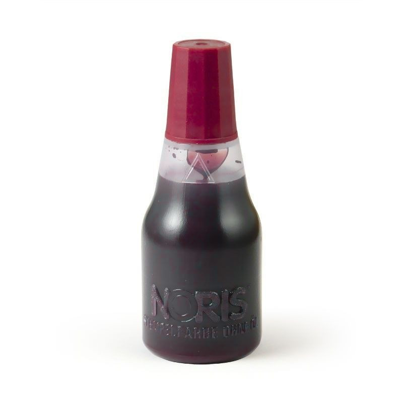 Zīmogu krāsa 25ml bordo Noris