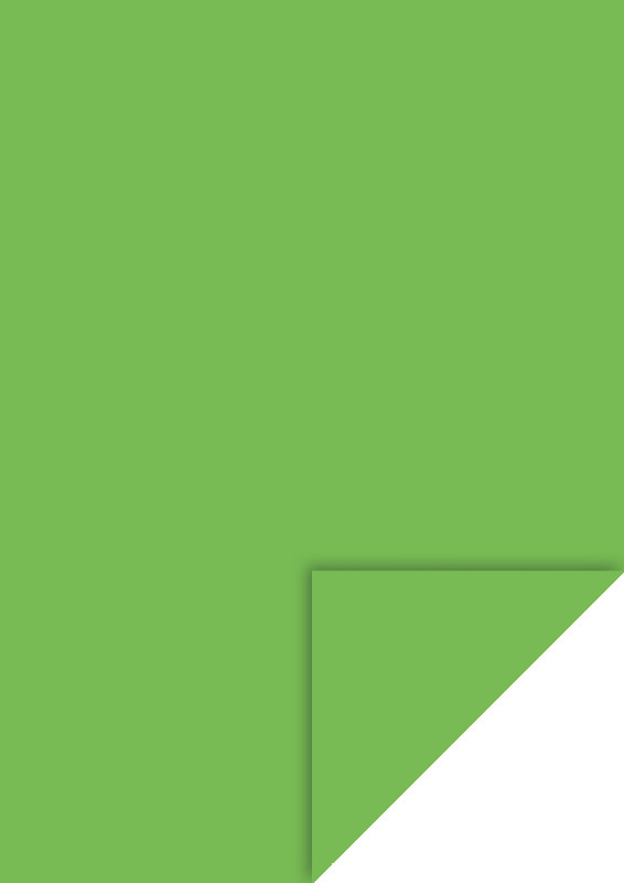 Krāsains papīrs A4 130g/m² 1 loksne  gaiši zaļš Heyda