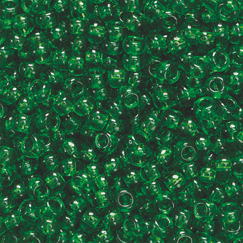 Stikla pērlītes 2,5mm 17g tumši zaļas Knorr Prandell