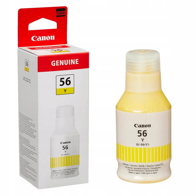 Tintes pudele Canon GI-56Y dzeltena