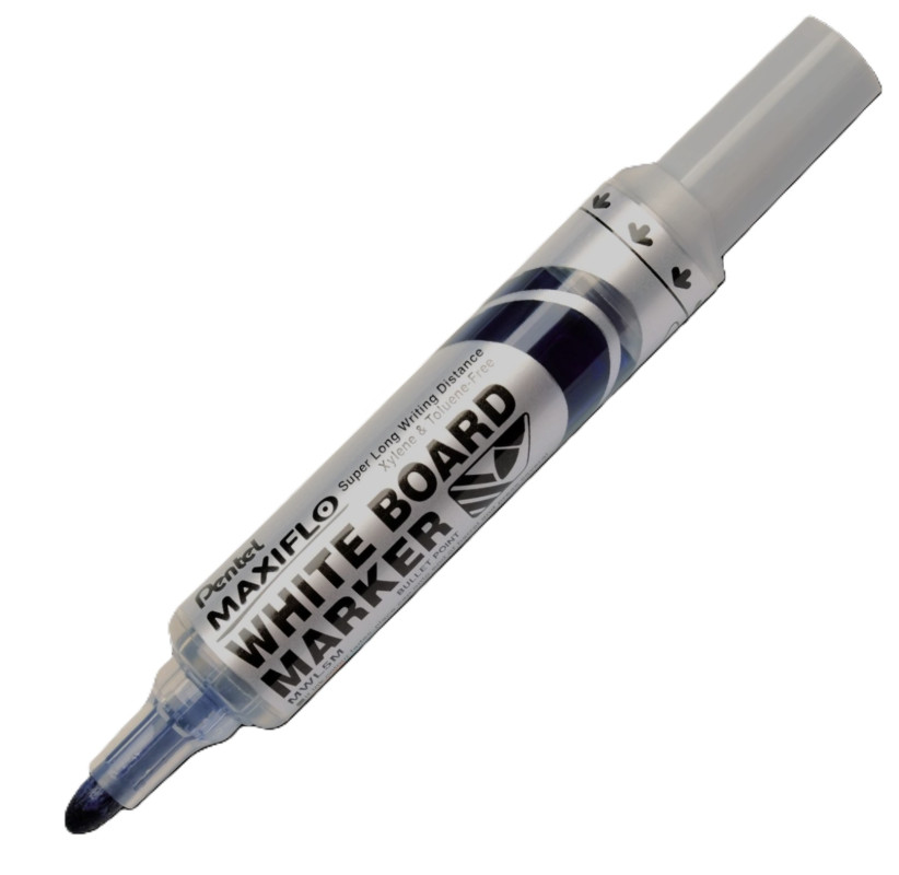 Marķieris baltajai tāfelei 6mm zils Maxiflo Pentel