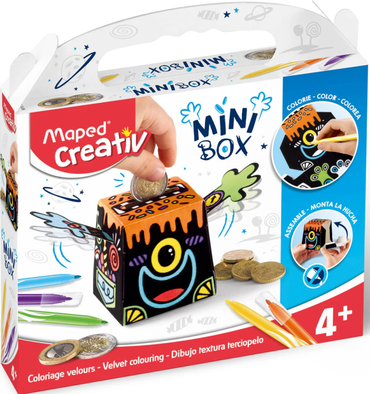 Krāsojama krājkasīte Robots Maped Creativ Mini Box