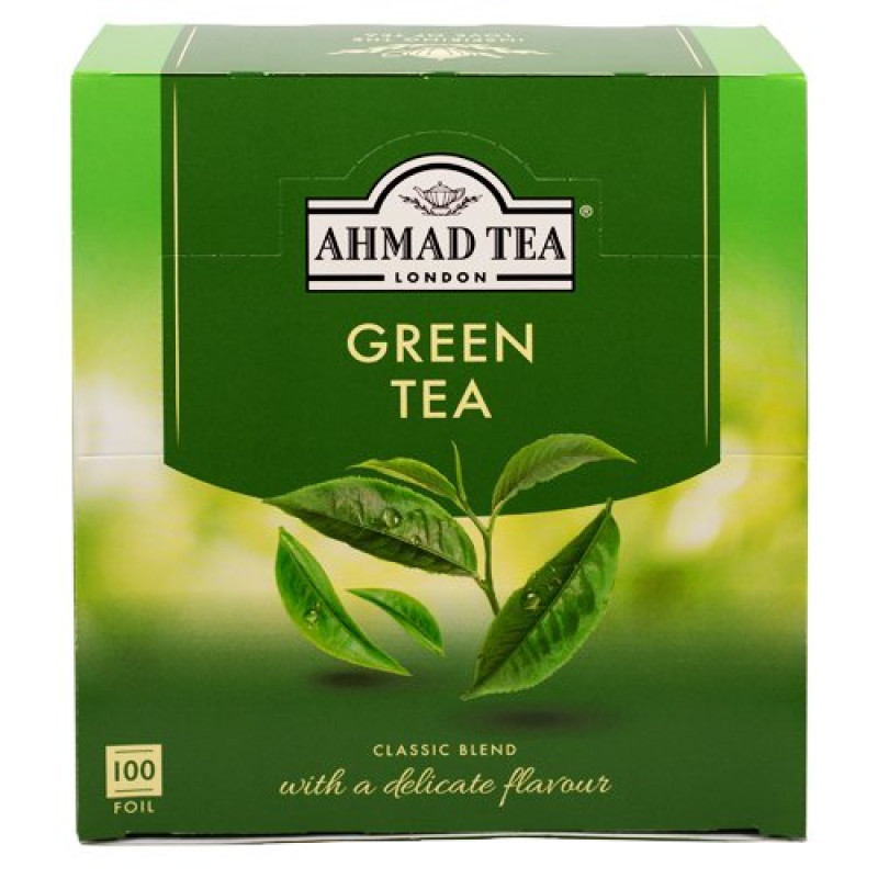 Zaļā tēja 100x2g Green Tea Ahmad