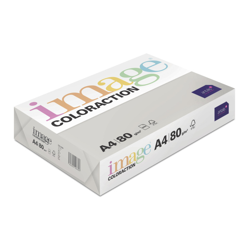 Krāsains papīrs A4 80g/m² 500 loksnes Iceland Image