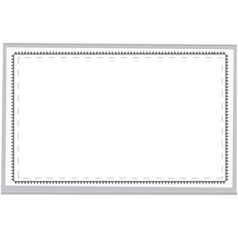 Identifikators plastikāta 57x90mm 1gab. horizontāls Centrum
