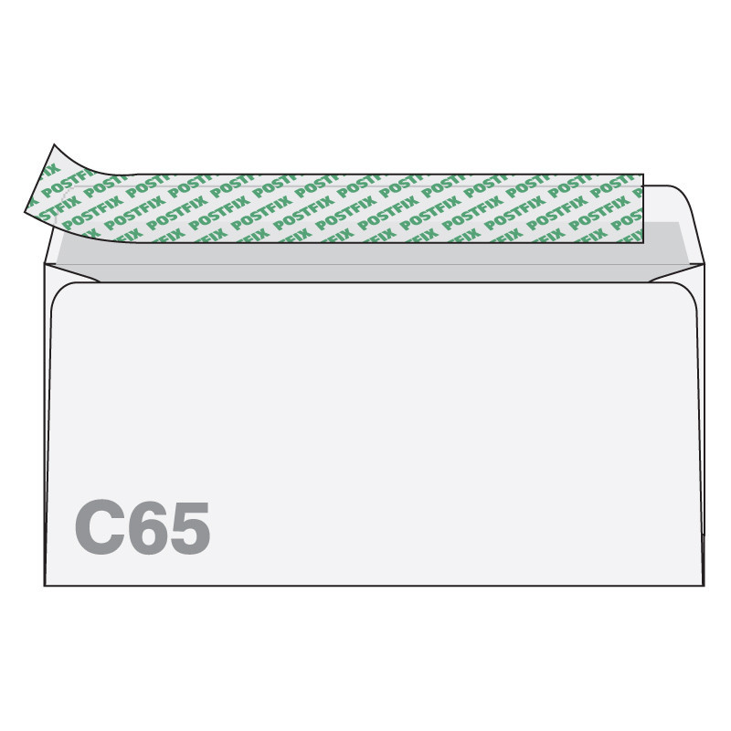 Aploksnes C65 114x229mm 1 gab. Postfix