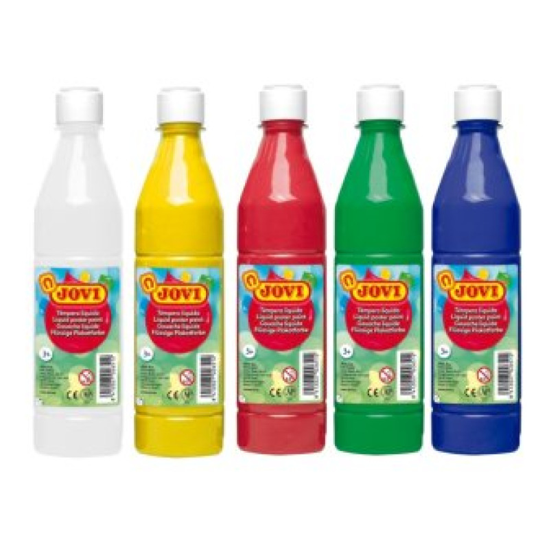 Guaša krāsa 500ml dažādas krāsas Jovi