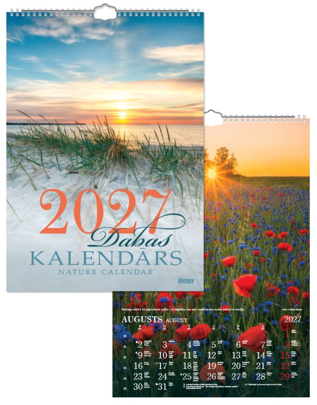Dabas kalendārs 2027