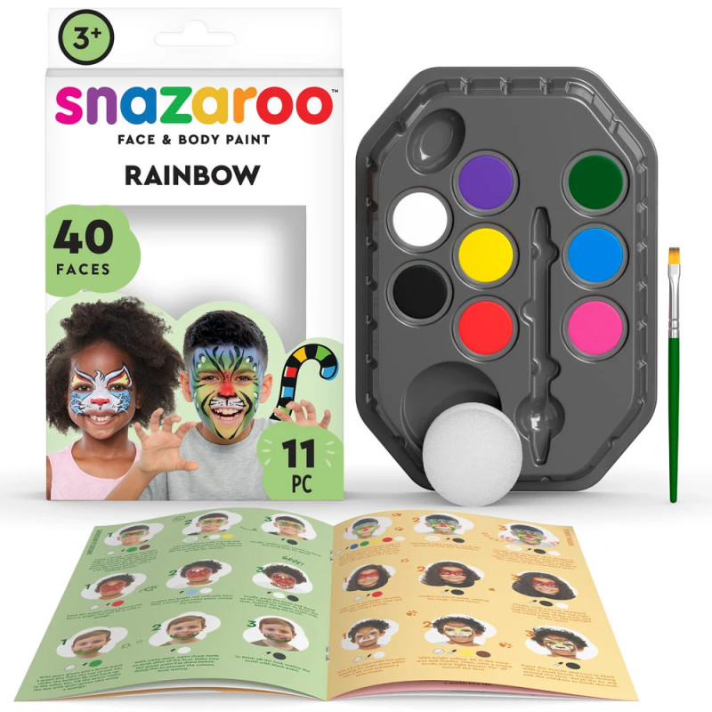 Sejas krāsu komplekts 8 krāsas Snazaroo