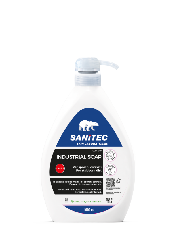 Šķidrās ziepes 1L Industrial Sanitec